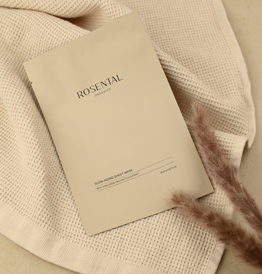 Masque anti-âge en tissu | acide hyaluronique et cactus